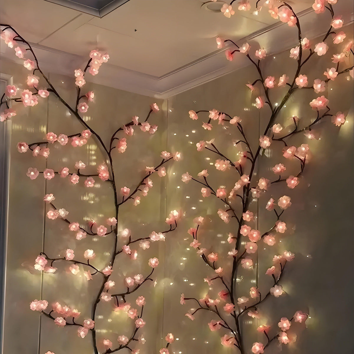BlossomAura Light – LED-Lampe mit Kirschblüten-Design