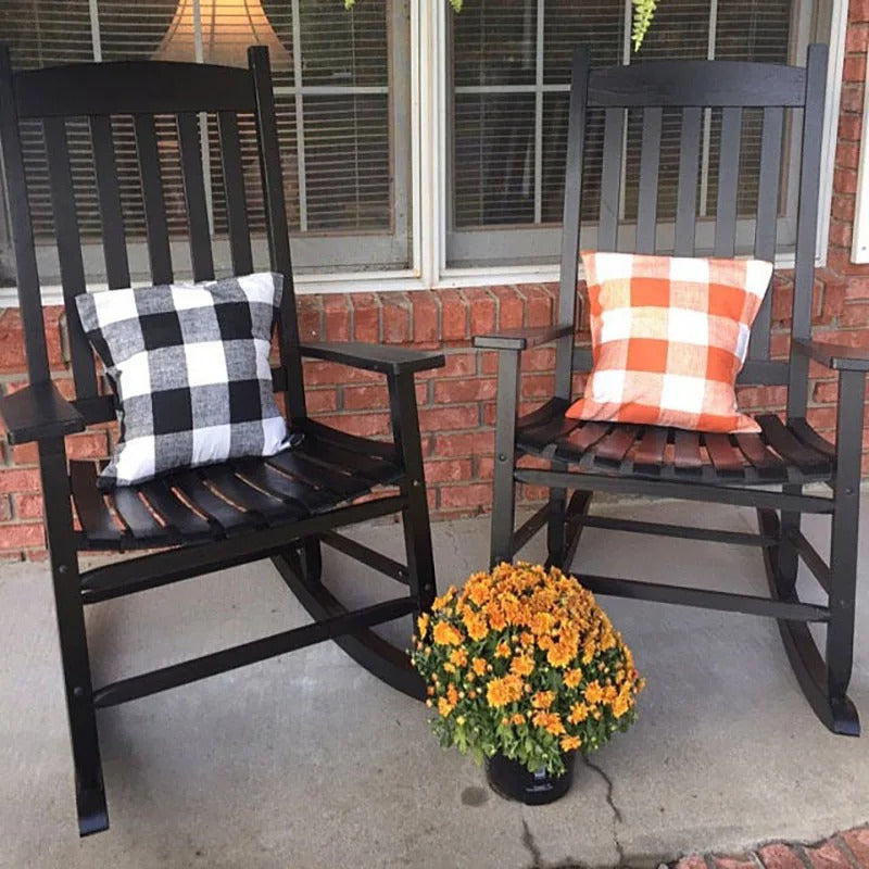 Harmonie Home Kissenbezug mit Karomuster