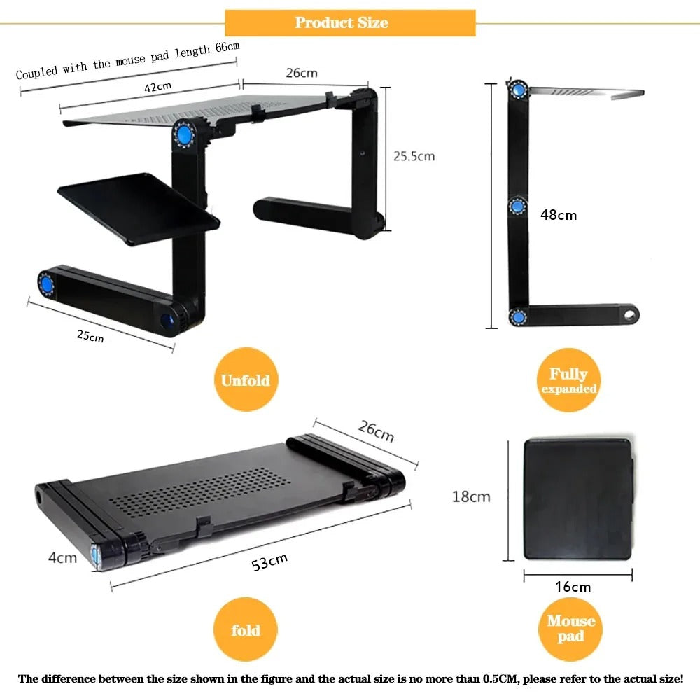 Adjustable Laptop Stand for Couch and Bed