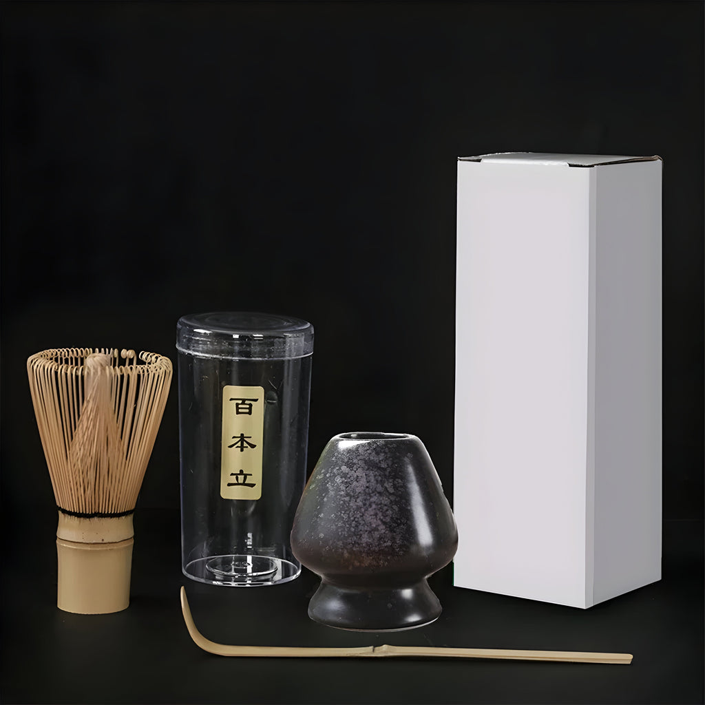 Variant image for 3-Piece Matcha Whisk Set with Bamboo Whisk, Stand, and Teaspoons – Authentic Matcha Tea Tools for Japanese Tea Preparation-6