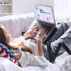 Adjustable Laptop Stand for Couch and Bed