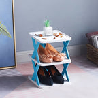 Multifunctional Foldable Shoe Rack