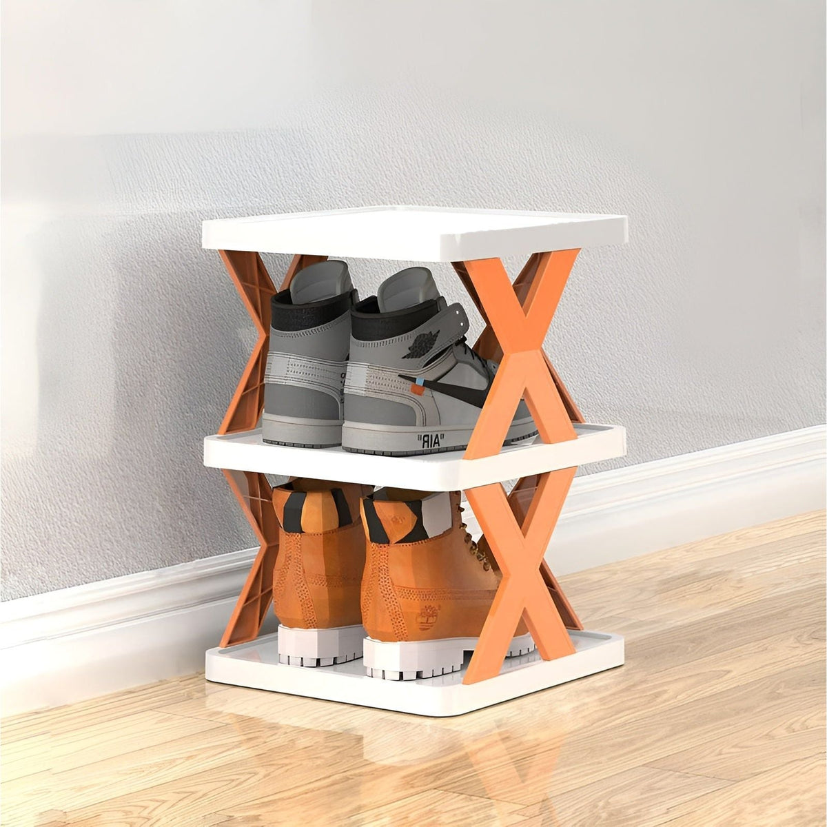 Multifunctional Foldable Shoe Rack