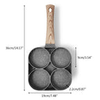 Non-Stick 4-Egg Frying Pan