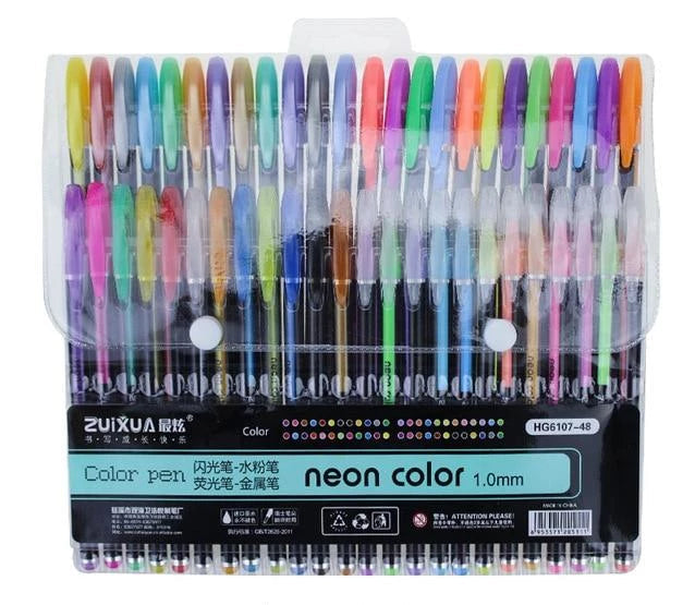 Glitterly - Colored Glitter Gel Pens