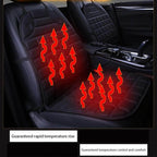 Universal 12V Heated Car Seat Cushion Pad - 2 Pack