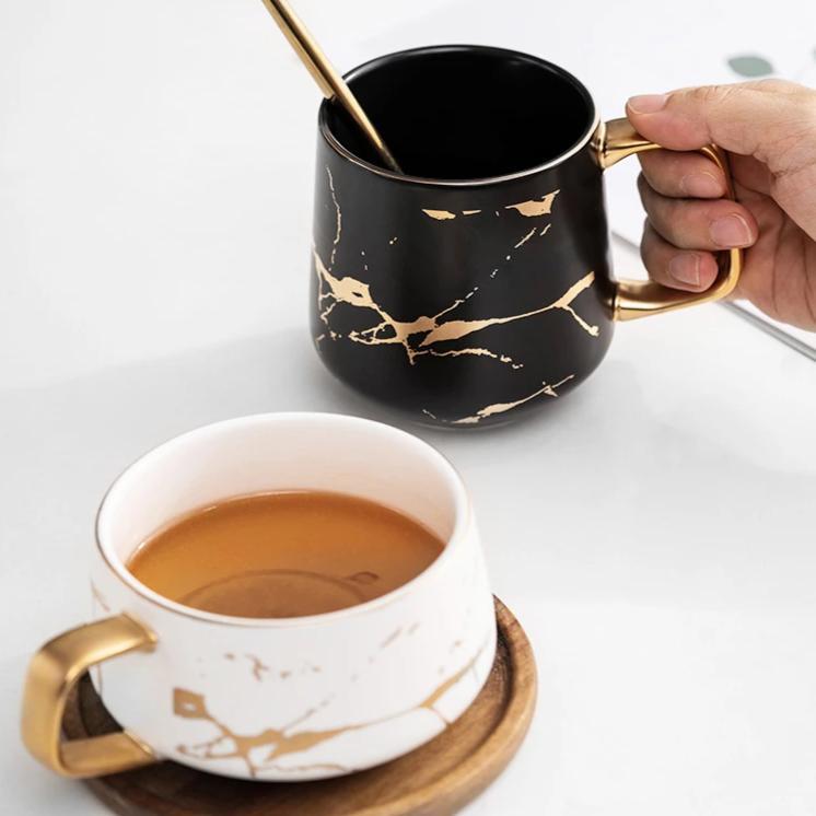 Kintsugi Nordic Ceramic Tall Mug