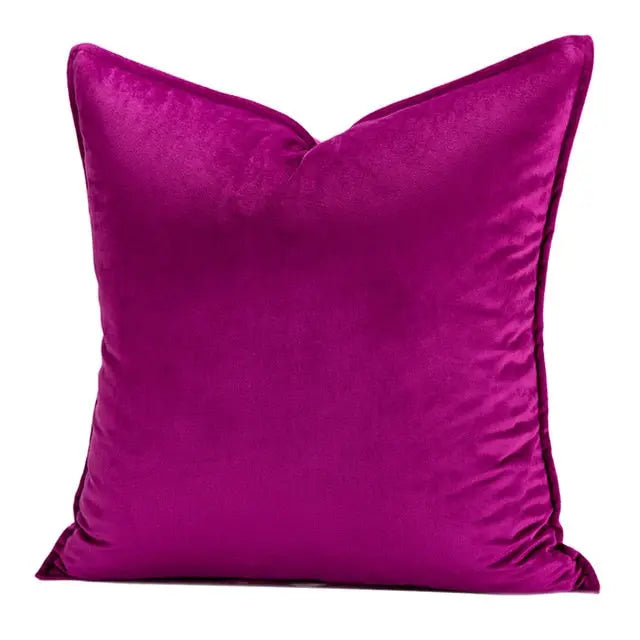 VelvetLuxe Velvet Cushion Cover