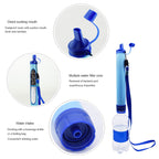 Tragbarer Wasserfilter für Outdoor und Survival