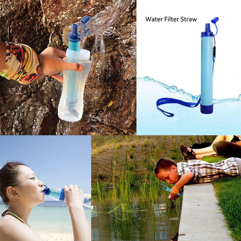 Tragbarer Wasserfilter für Outdoor und Survival