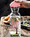 Clementine Glaskühlwasserflasche