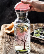 Clementine Glaskühlwasserflasche
