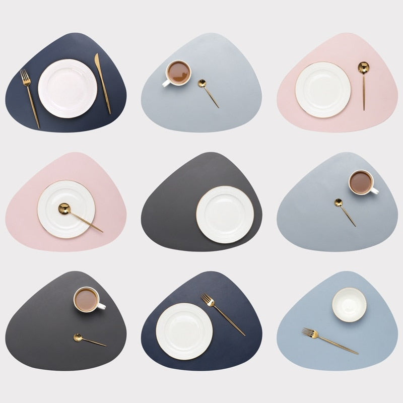 Dreieckiges Platzset, 10 Farben
