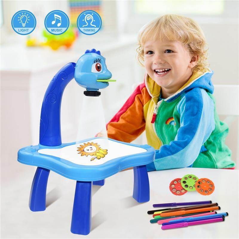 Pädagogischer Zeichenprojektor-Tisch für Kinder