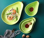 Avocado-Geschirr