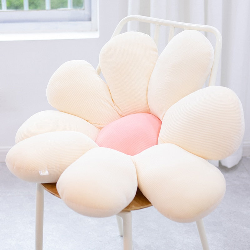 Fluffy Daisy Cushion