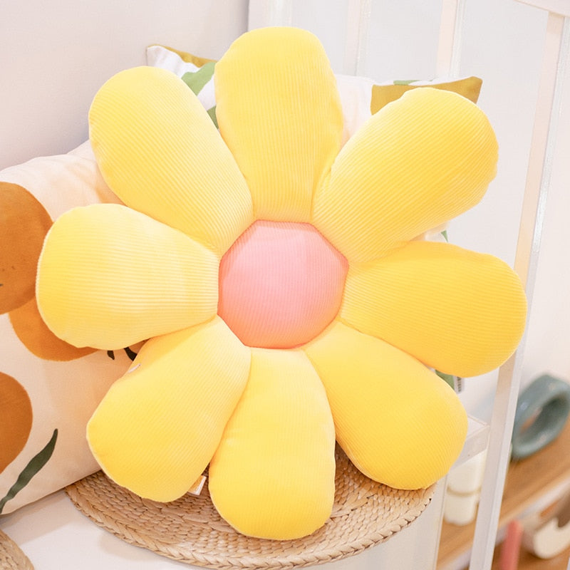 Fluffy Daisy Cushion