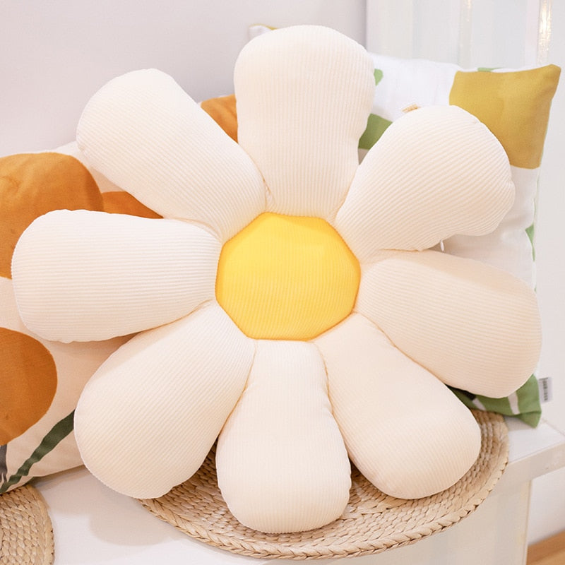 Fluffy Daisy Cushion