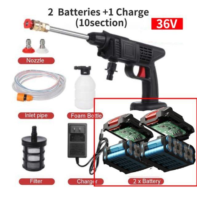 Kabellose Hochdruck-Reinigungspistole