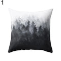 Black and White Geometric Home Pillow Case