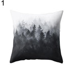 Black and White Geometric Home Pillow Case