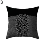 Black and White Geometric Home Pillow Case