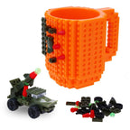 DIY Baustein-Kaffeetasse