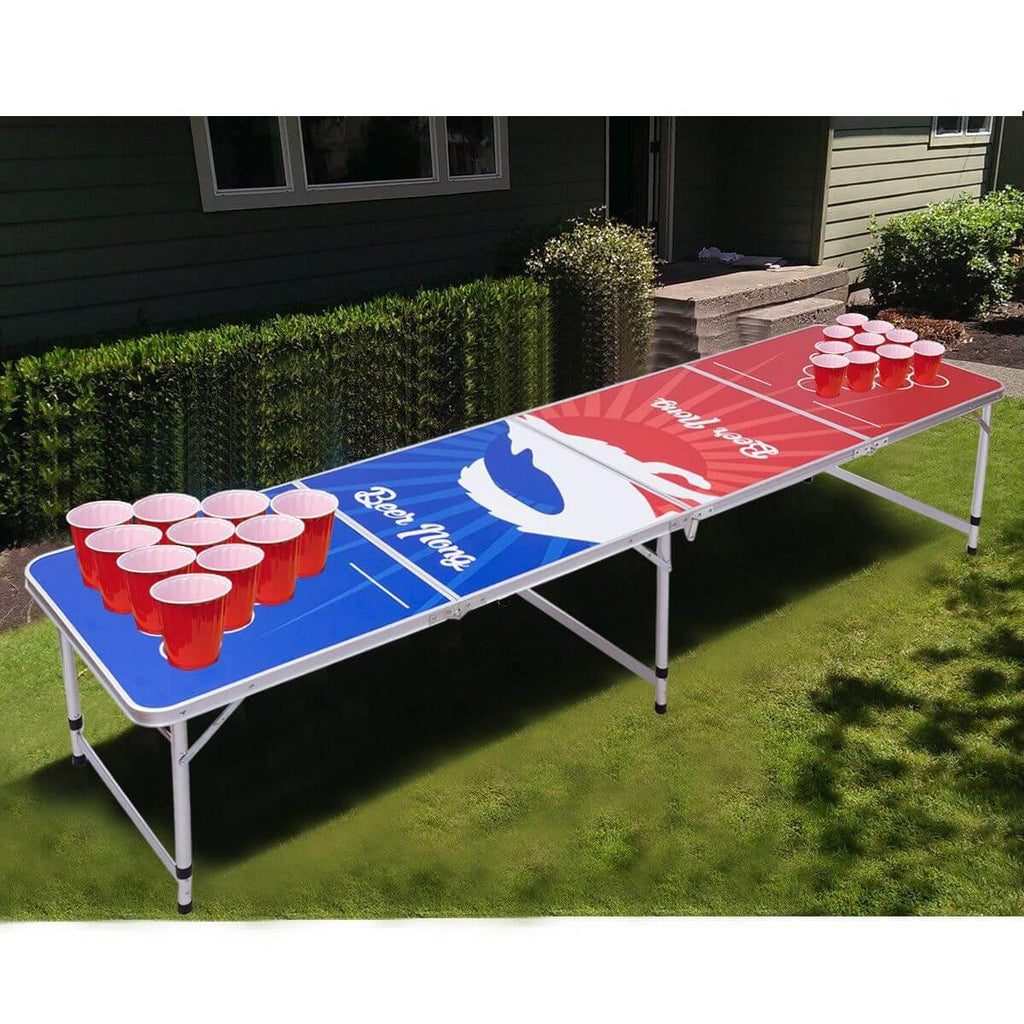 8FT Portable Indoor Folding Pong Table