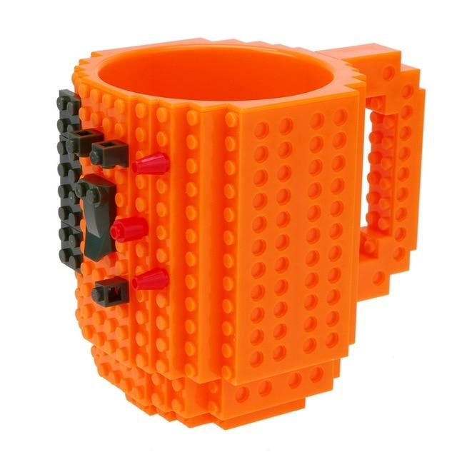 DIY Baustein-Kaffeetasse