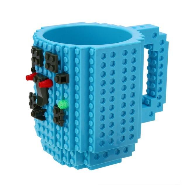 DIY Baustein-Kaffeetasse