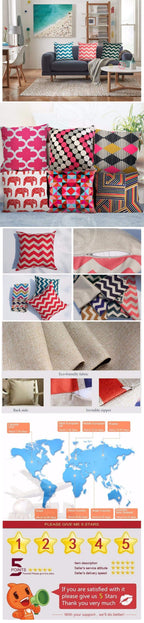 Decorative Musical Notes Pillow Case