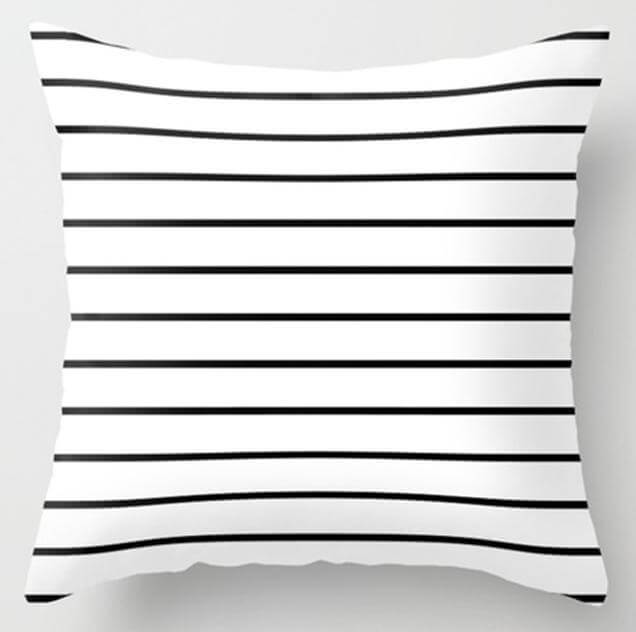 Irregular Triangle Pattern Pillow Case