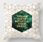 Irregular Triangle Pattern Pillow Case
