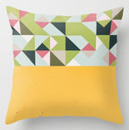 Irregular Triangle Pattern Pillow Case