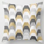 Irregular Triangle Pattern Pillow Case