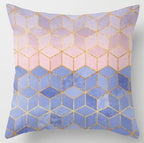 Irregular Triangle Pattern Pillow Case