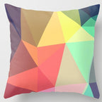 Irregular Triangle Pattern Pillow Case