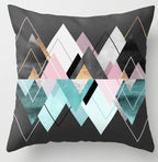 Irregular Triangle Pattern Pillow Case
