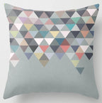 Irregular Triangle Pattern Pillow Case