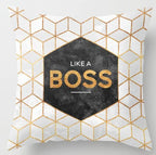 Irregular Triangle Pattern Pillow Case