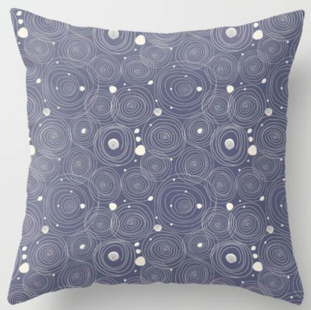 Irregular Triangle Pattern Pillow Case
