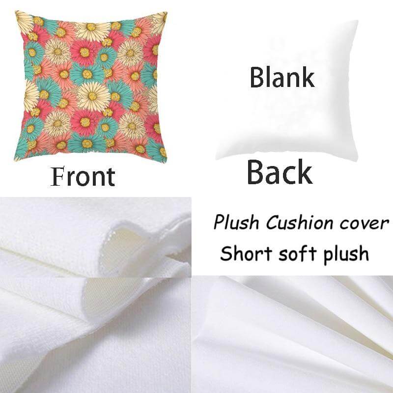 Irregular Triangle Pattern Pillow Case