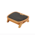 Wooden Under-Desk Footrest – Ergonomic Leg Support