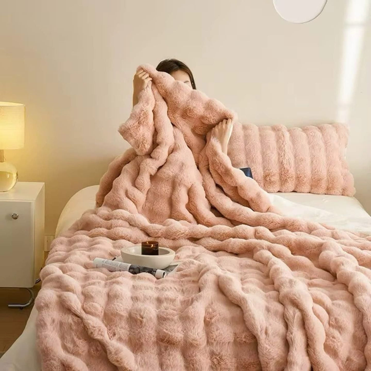 Bubble Winter-Wohndecke