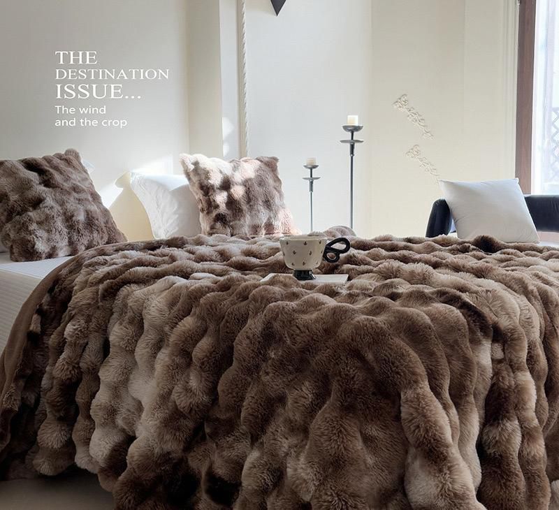 Bubble Winter-Wohndecke