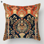 Ethnic Boho Mandala Print Throw Pillow Case