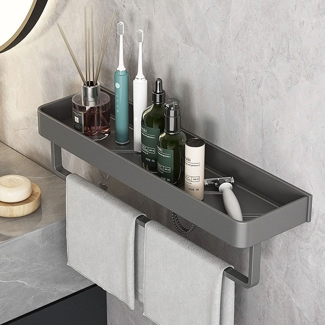 Contemporary Bathroom Shelves