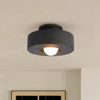 Minimalistische LED-Deckenleuchte aus Kunstharz, 11,8 Zoll