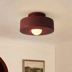 Minimalistische LED-Deckenleuchte aus Kunstharz, 11,8 Zoll