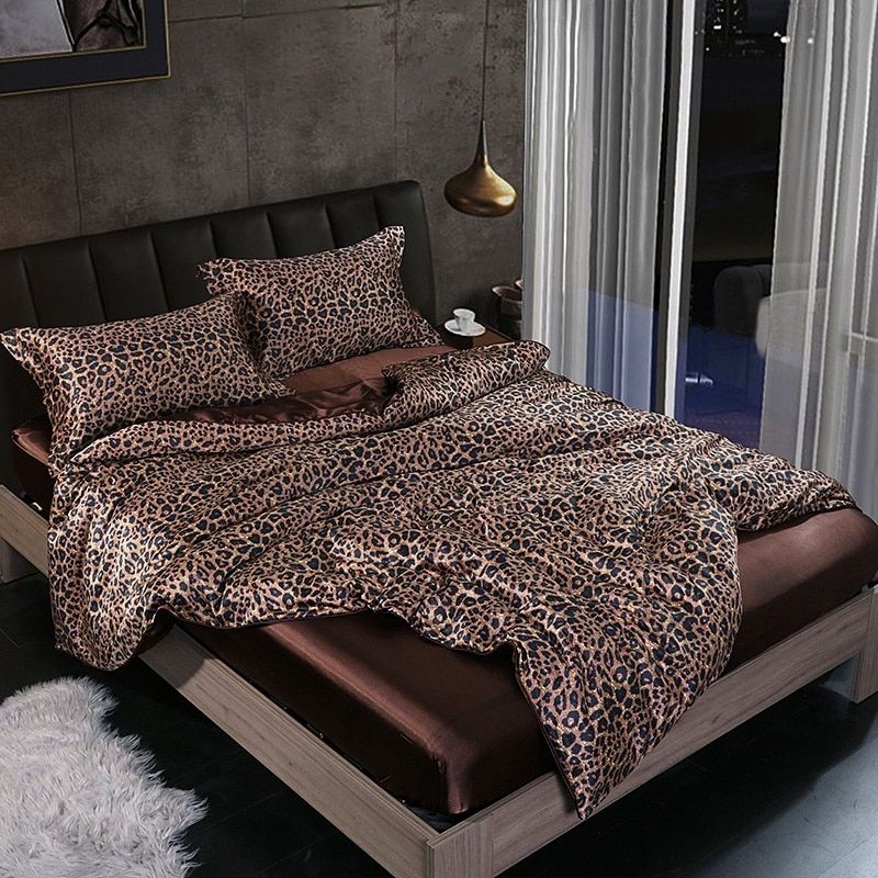 Elegant Satin Silk Bedding Set